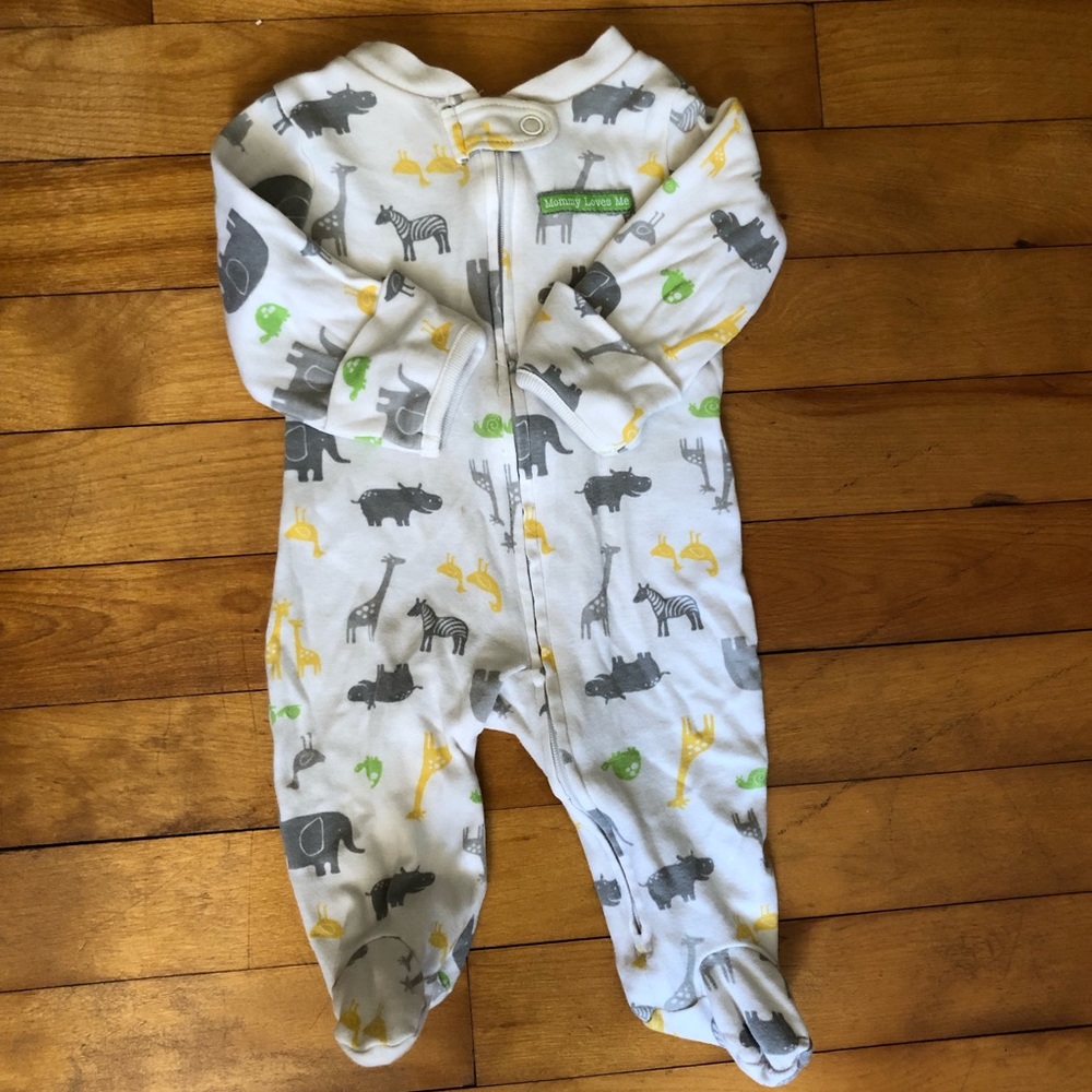 FREE Carter’s Animal Footie Sleeper Suit Neutral